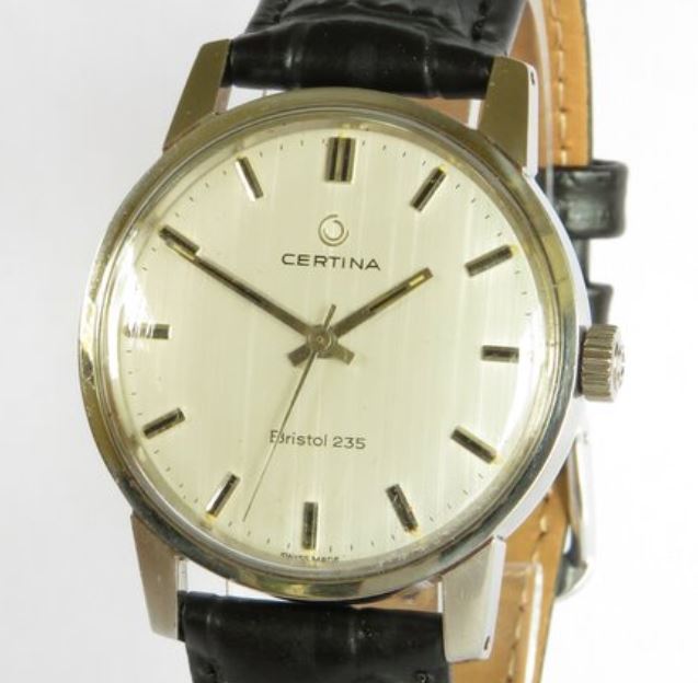 Vintage Certina Bristol 235 watch.