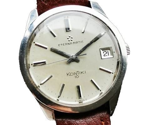 Eterna Kontiki 10 vintage watch.