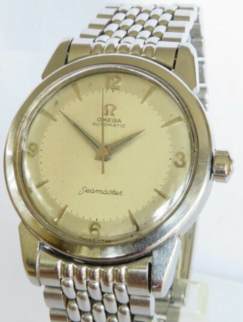 Vintage Omega Seamaster wristwatch, 1956.